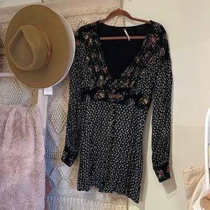 Free people dress with bell sleeve